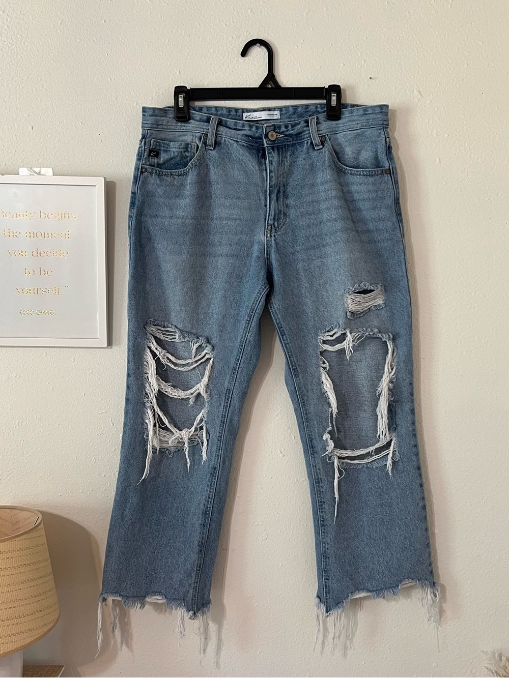Kancan distressed jeans